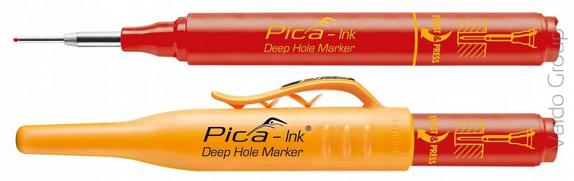 PICA INK Marker precyzyjny do otworów Czerwony