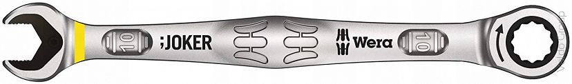 Wera JOKER klucz płasko oczkowy z grzechotką 10 mm
