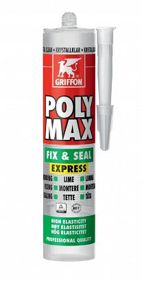 Griffon Uszczelniacz Poly Max Fix & Seal Express Bezbarwny 300g