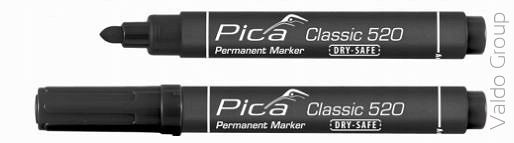 Pica Marker permanentny czarny okrągły(1-4 mm)
