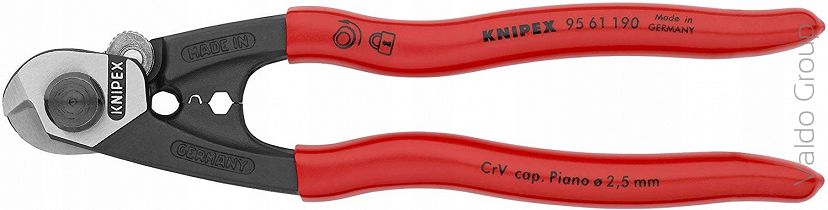 Nożyce do cięcia lin stalowych Knipex 9561190