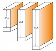 Frez prosty z łożyskiem HM I=12,7 D=9,5 S=6  706.096.11 - 2