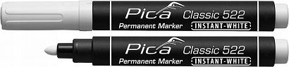 Pica Marker permanentny biały okrągły(1-4 mm)