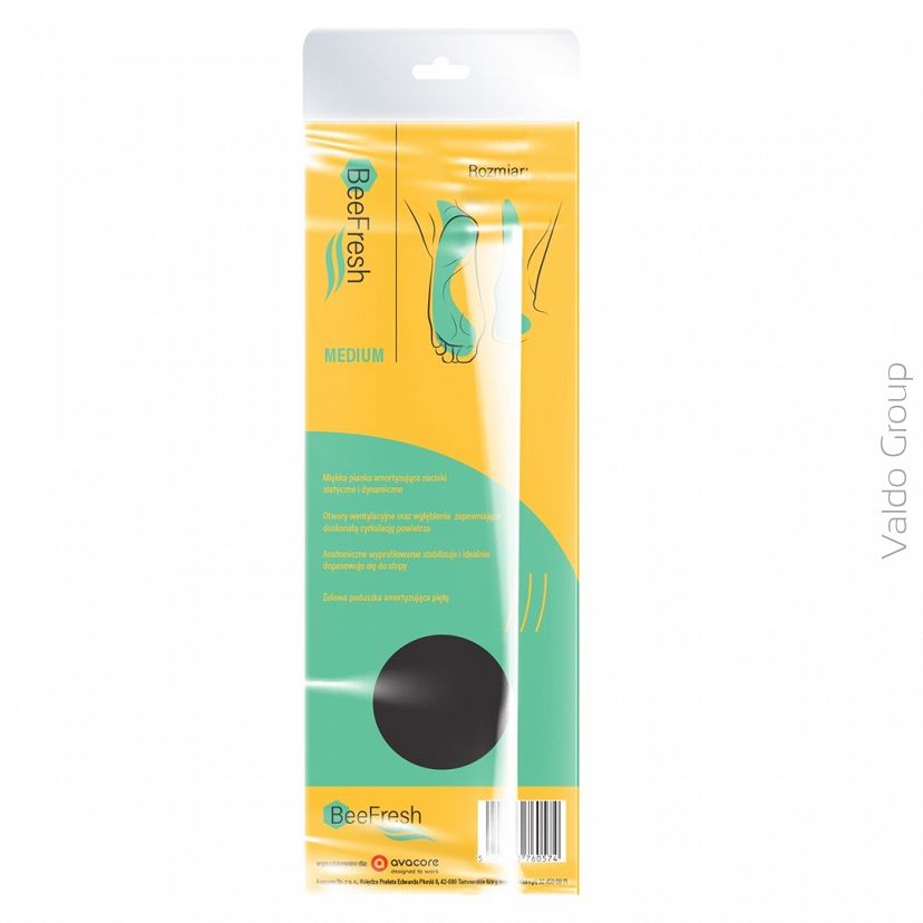 AVACORE Wkładki do obuwia BEEFRESH MEDIUM R.46
