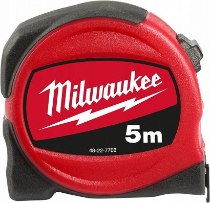 Milwaukee Miara 5m/25mm Taśma miernicza SLIM